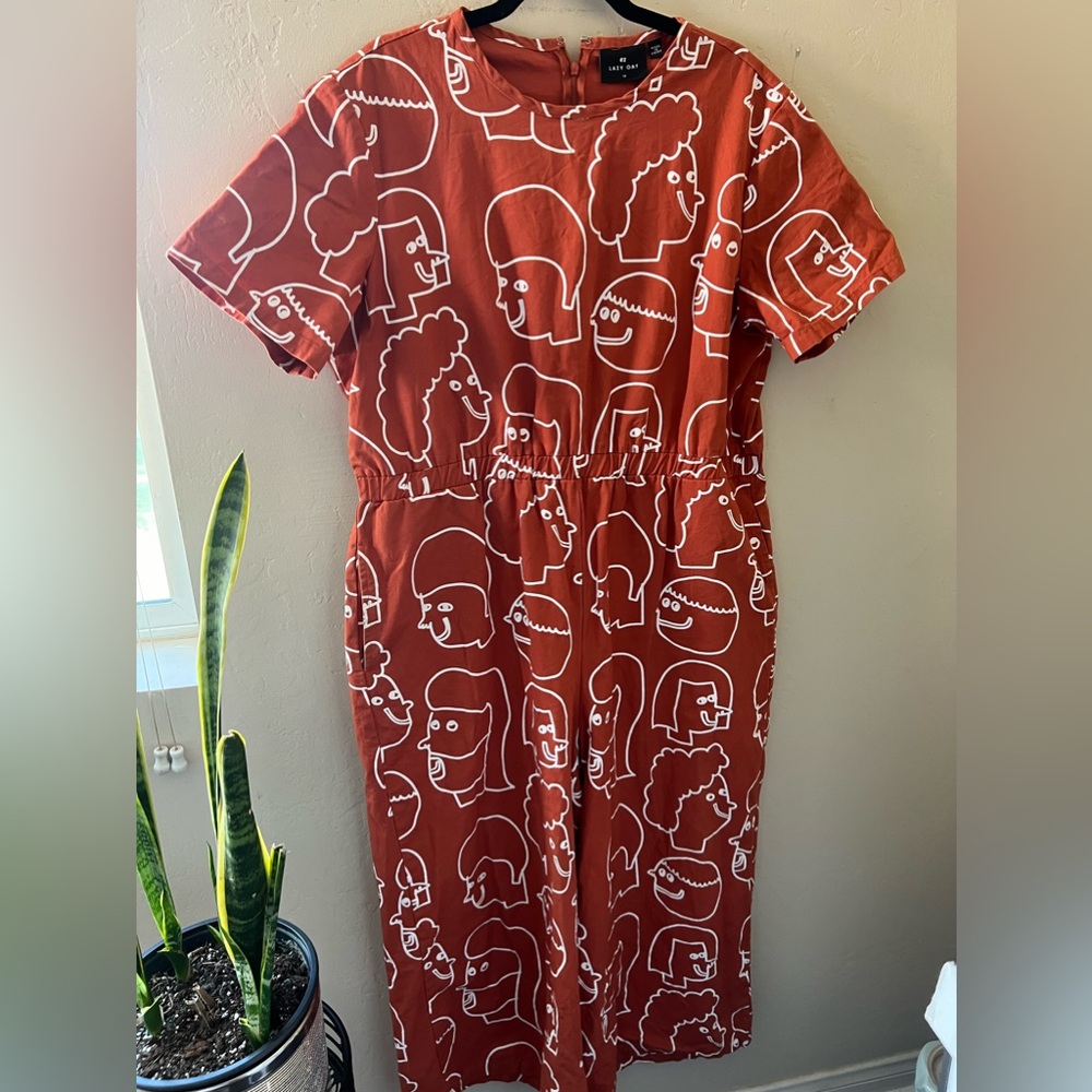 Lazy Oaf Face It Jumpsuit - Size 18 - image 1